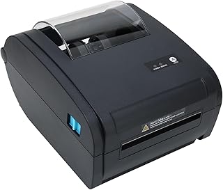 01 02 015 Thermal Label Printer, ABS Material Label Printer Continuous Printing for Tea Shop for Logistics for Catering British regulatory