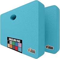 Vista 24 de GORILLA GRIP Almohadilla de rodillas extra gruesa con patente pendiente de espuma suave, almohadillas de rodillas grandes y de apoyo