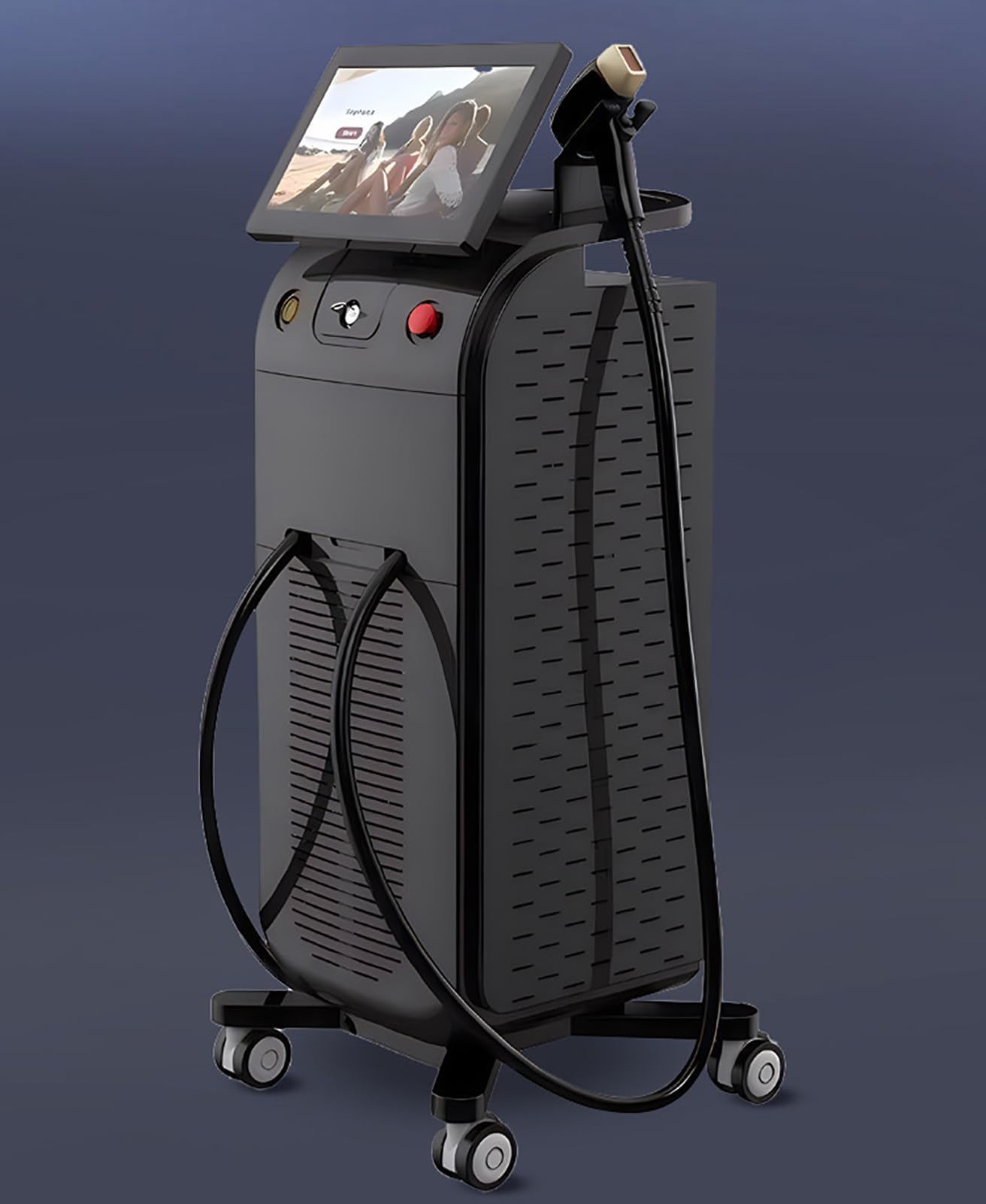 Men Women Permanent Laser Facial Hair Removal Device,755nm 808nm 1064nm Diode Laser Hair Removal Laser Therapy Device