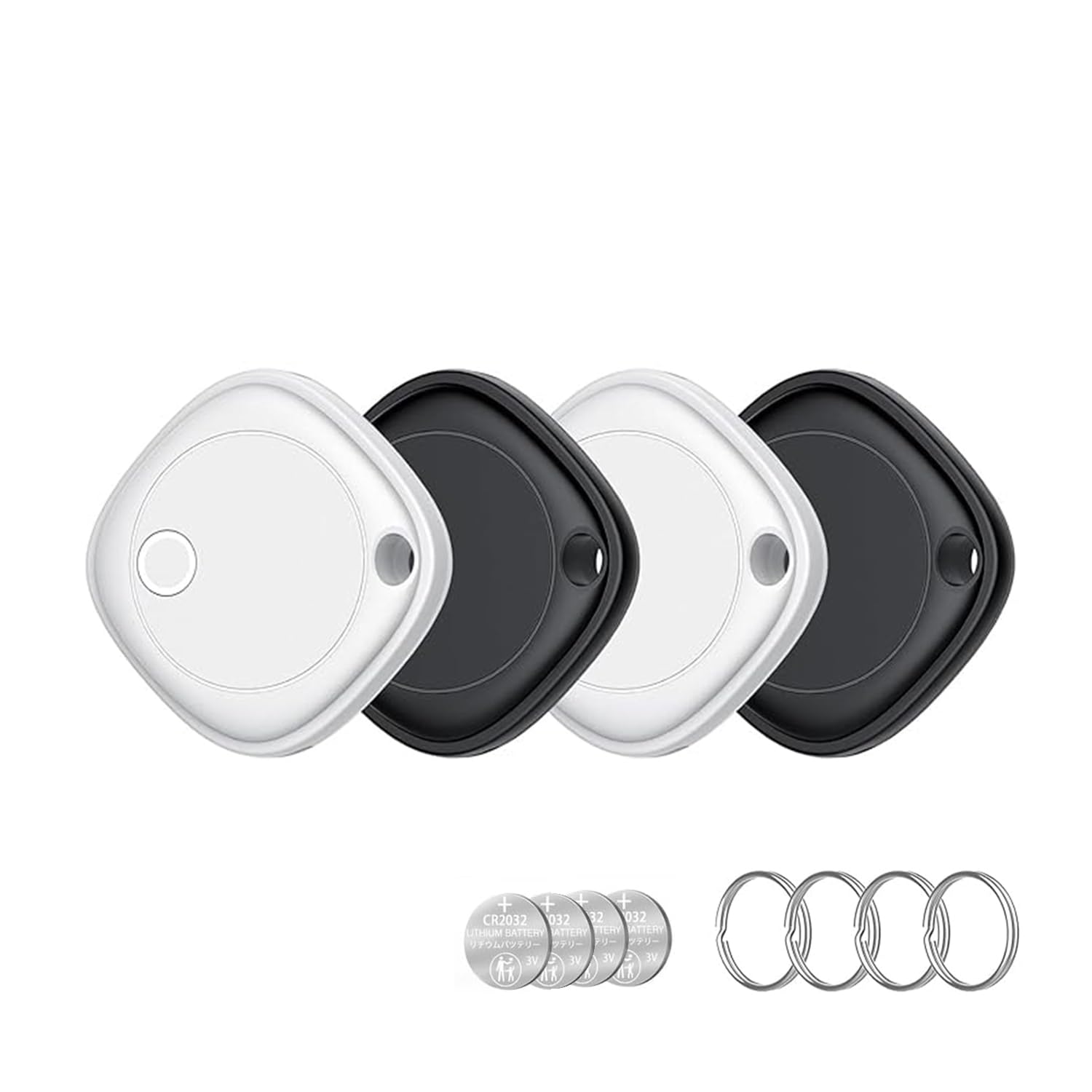 Amazon.co.jp: エアタグ Airtag（4個セット）【2025最新 MFI認証品