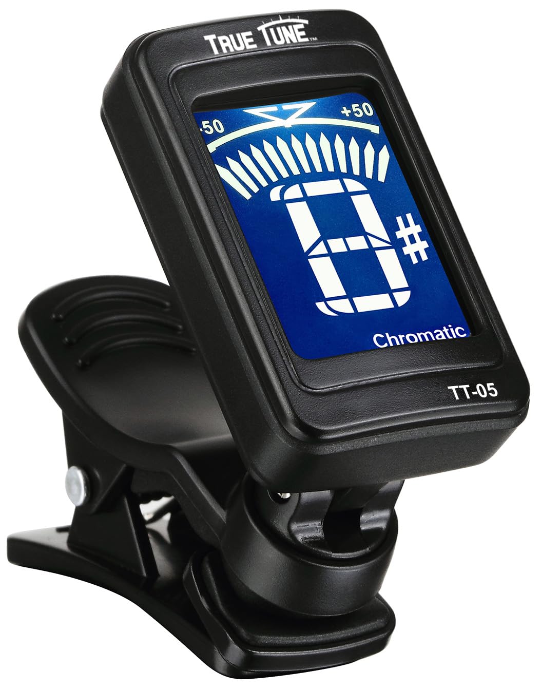 TT-05 - Afinador cromático LCD para guitarra, bajo, ukelelele, banjo, violín, mandolina