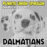  Dalmatians Punkte Linien Spiralen Malbuch: Dalmatiner Welpen Spiralbuch zum Zeichnen  Die perfekten Geschenke für jeden Anlass  Weiße Elefanten zur Entspannung