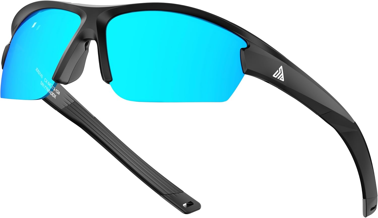 SIPLION Polarized Sunglasses Men Sports: Women UV400 Protection TR90 Frame Anti-Slip Wrap-Around for Driving Fishing Golf