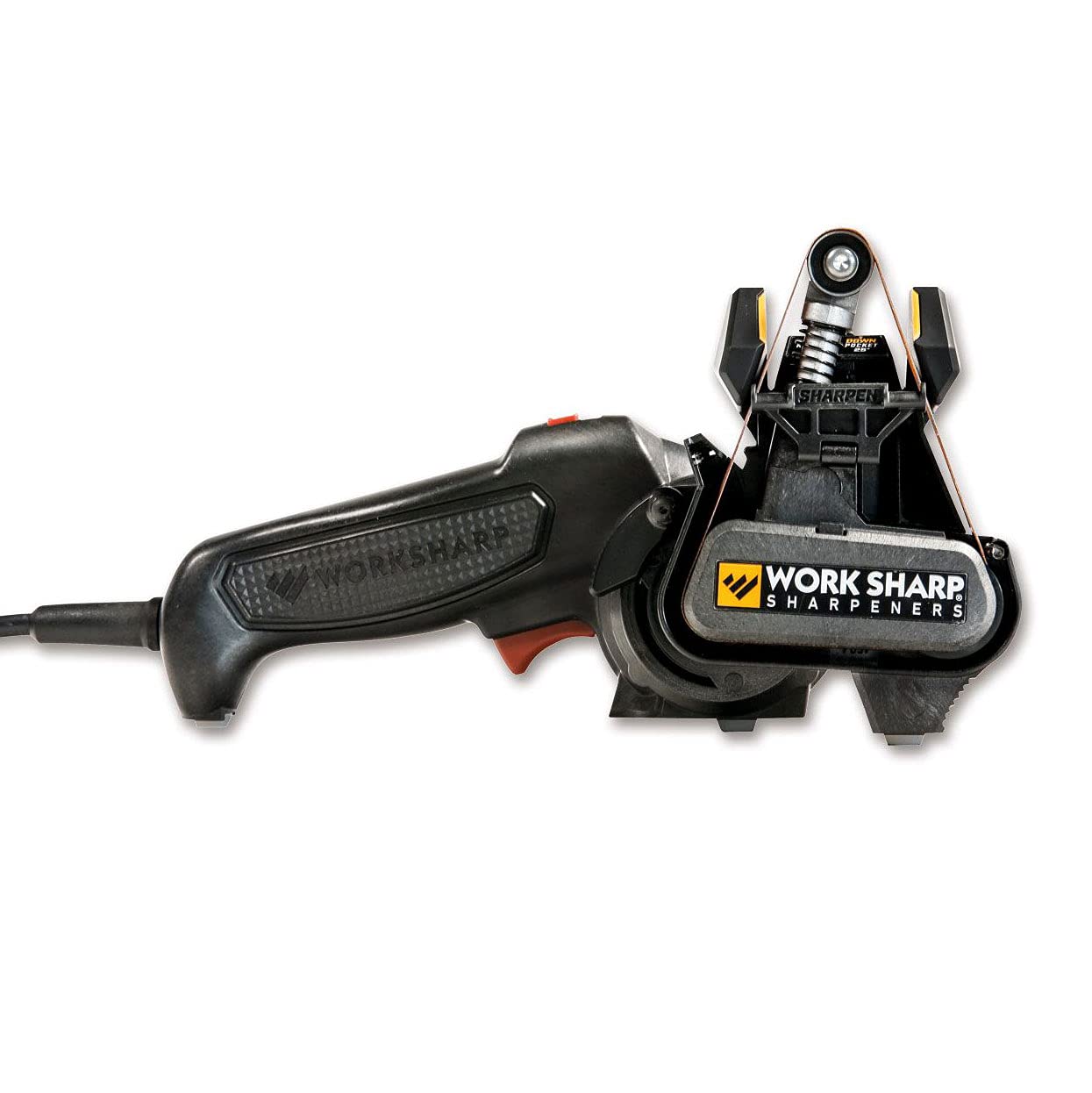 Aiguiseur de couteaux et d'outils WORK SHARP - WSKTS2-E Aiguiseur couteaux professionnel et d'outils améliorés - Le meilleur outil d'affûtage au monde