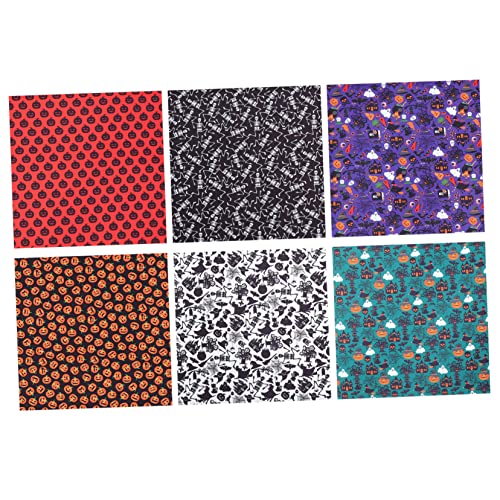 Tissu patchwork Halloween VILLCASE 24 feuilles pour ne plus manquer de motifs