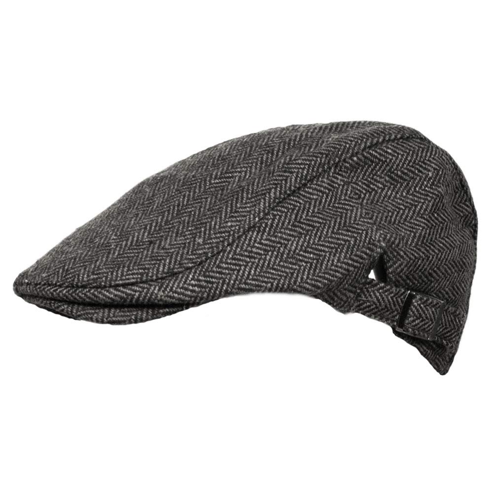 mens tweed flat cap