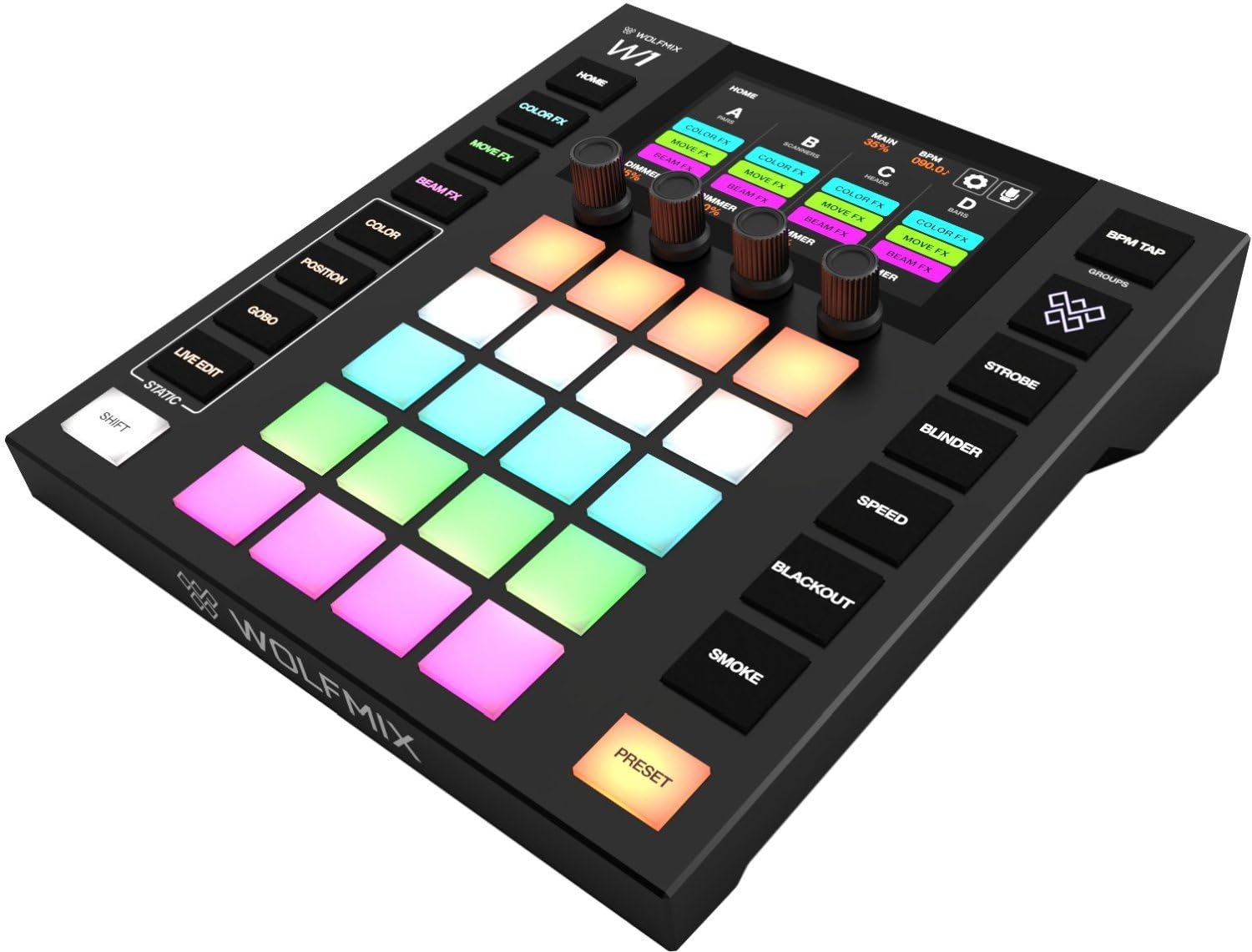 Controller DMX Wolfmix W1 MK2 Standalone