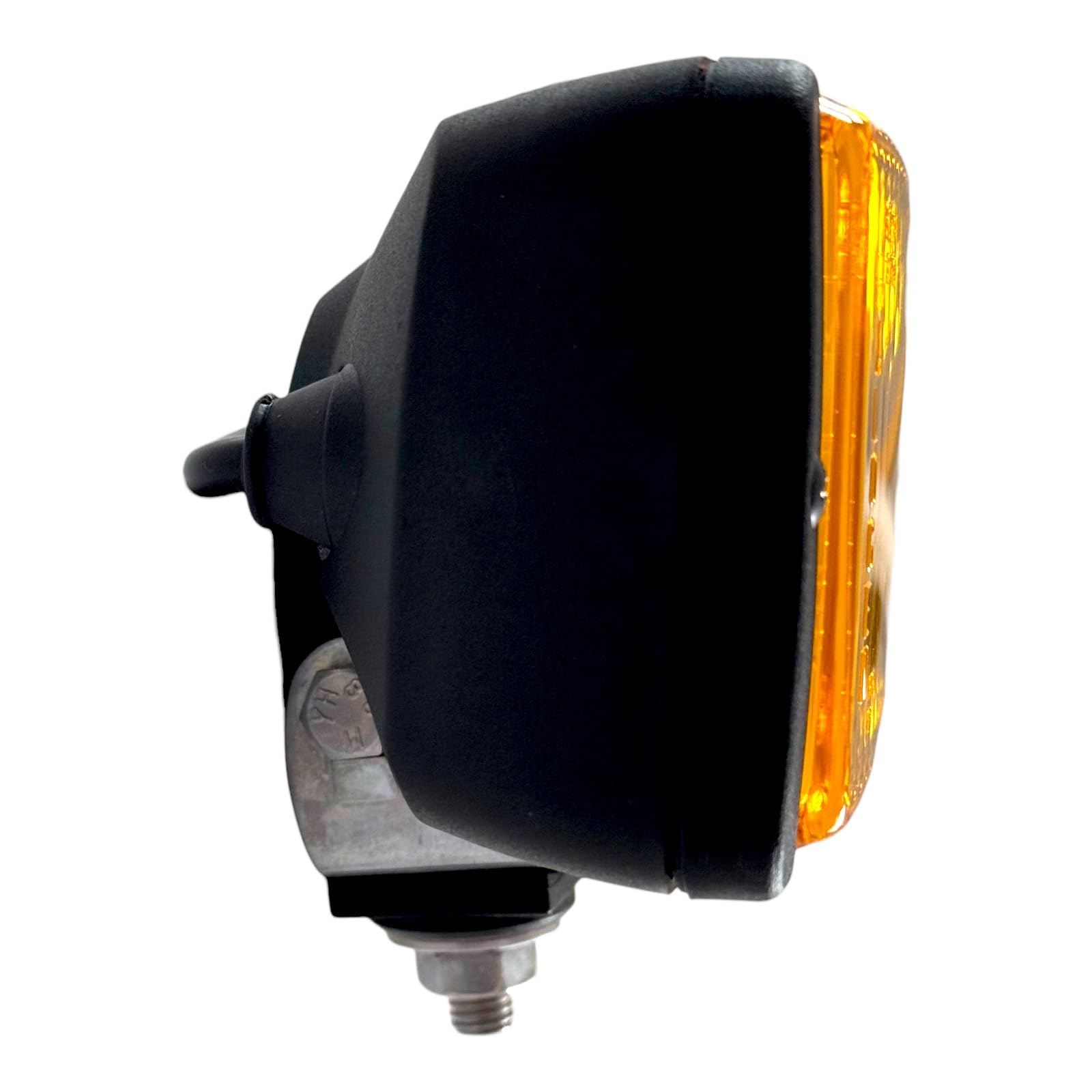 Set 2 Fari Fendinebbia Anteriori H3 Gialli - Luci Supplementari Universali 12V 55W (Lampadine Incluse) - Vetro Giallo Omologato E20 IP66 - Faretti per Auto 4x4 Camion Trattore