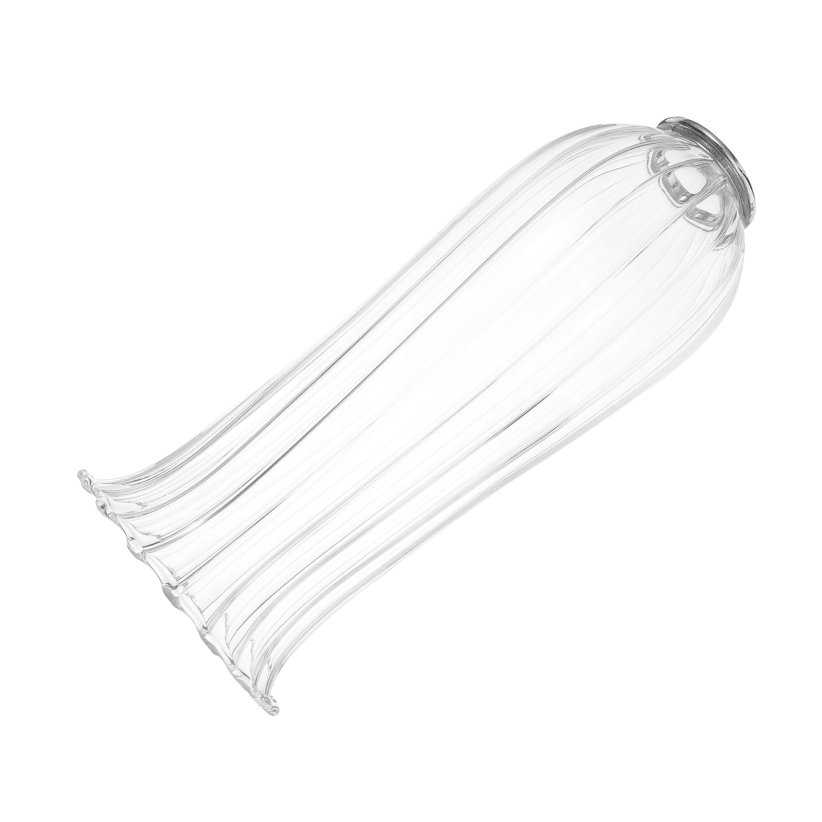 Abat-jour cylindrique en verre facile à nettoyer pour réparer votre lampe de table
