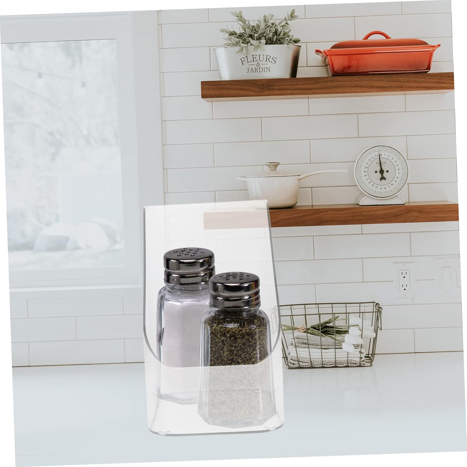 Trapezoidal Tea Bag Organizer Box for Sugar Packet Storage PET