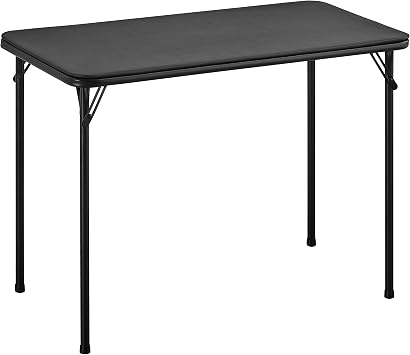 BOOSDEN Folding Desk, Folding Table, Computer Desk, Office Work Table, No Assembly Required, Space-Saving, Compact, Home Office, PC Desk, Workbench, Study Desk, Learning Desk, Dimensions 97cm Width x