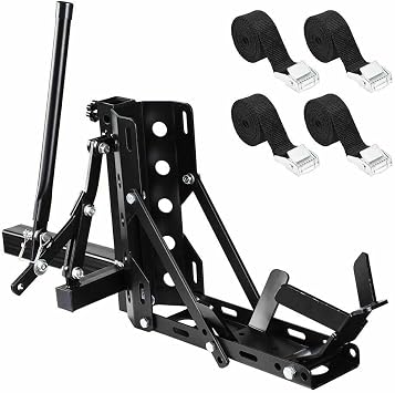 Portable Motorcycle Trailer Carrier Tow Dolly Rack Hitch GNT56215182