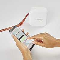 Vista 3 de Brother P-Touch Embellish Elite Connectable Decorative Ribbon and Tape Printer (PTP715EBT), white