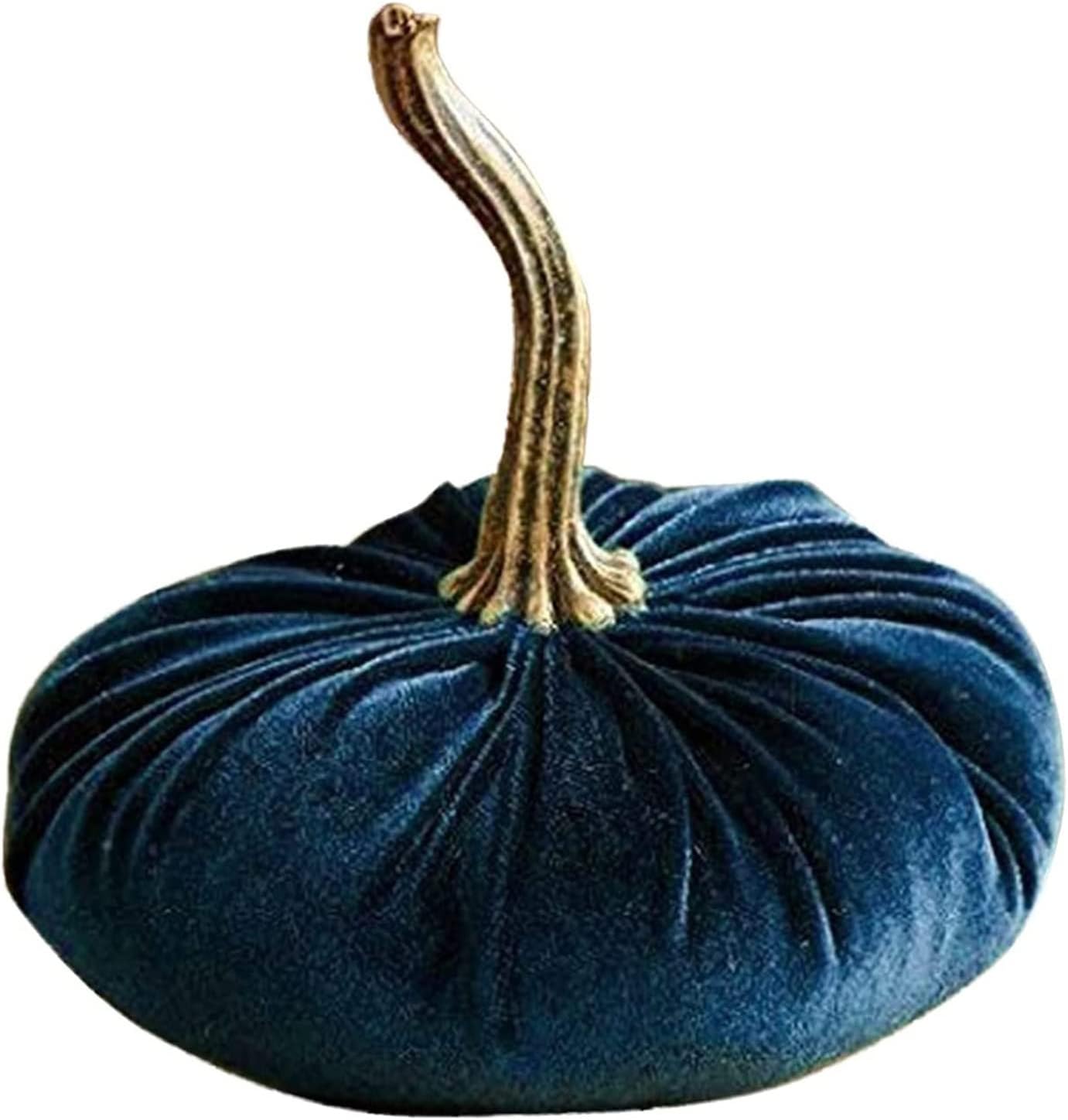 yaoqijie Handmade Velvet Pumpkins Decor Super Soft Stuffed Pumpkin with Exquisite Artificial Pumpkin Foam Simulated Cute Pumpkins Lasting (Color : Dark Khaki)