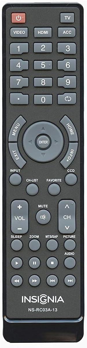Insignia NS-RC03A-13 TV Remote Control OEM
