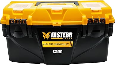 Caixa Organizadora Plástica 13” Fasterr FST091 para Ferramentas e Pesca