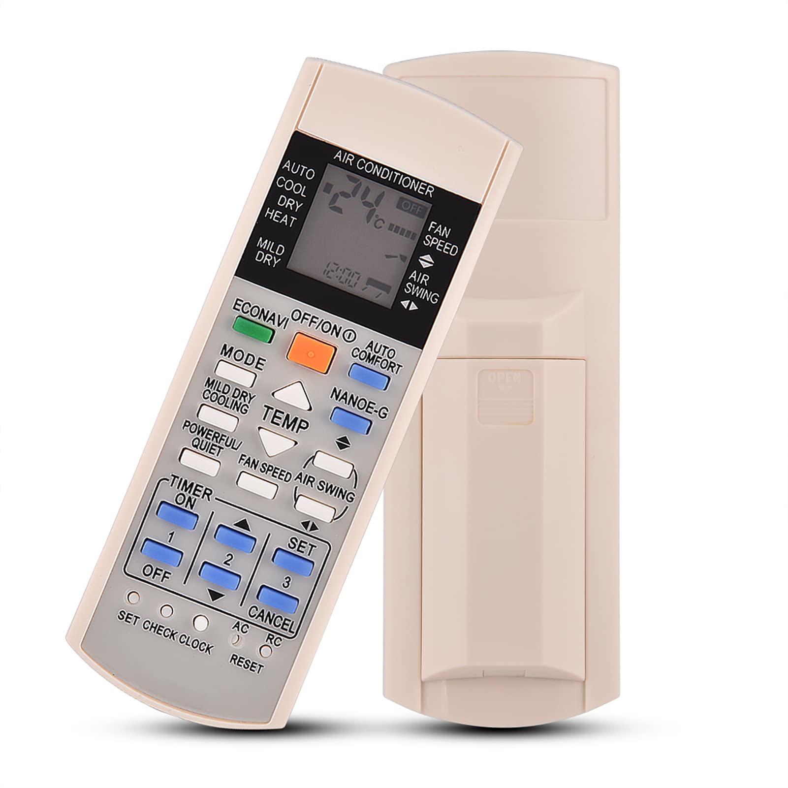 Lelukee Telecomando universale per aria condizionata Telecomando