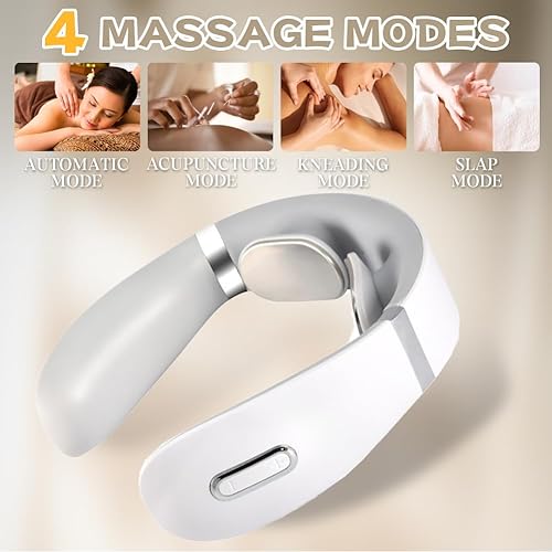 Miniatura 4 de HVZZ Masajeador de cuello, masajeador de cuello inalámbrico portátil (1 unidad)
