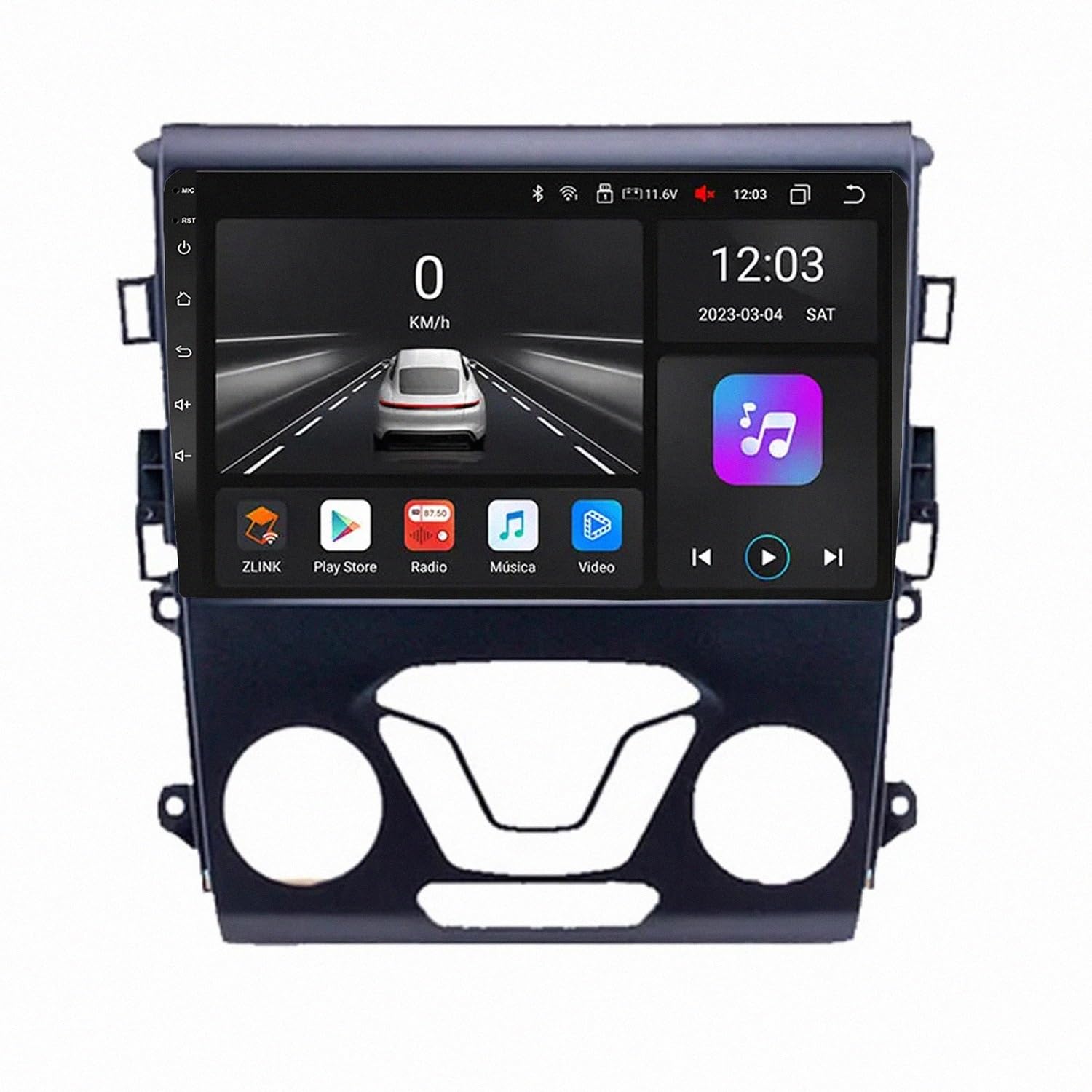 Estéreo para Ford Mondeo 2012-2014 4G+64G con Bluetooth y pantalla multimedia 8