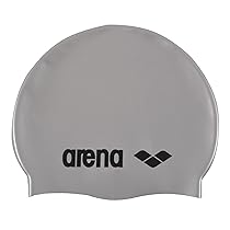 arena Classic Silicone Junior Cuffia Unisex in Silicone, Cuffia Piscina Bambino e Bambina, Cuffia Nuoto con Bordo Rinforzato, Cuffia Morbida e Resistente