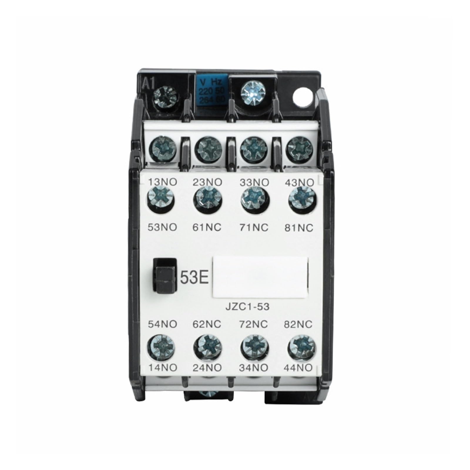 Contacteur JZC1-53 haute endurance mécanique boîtier robuste 380V CA 8 plots