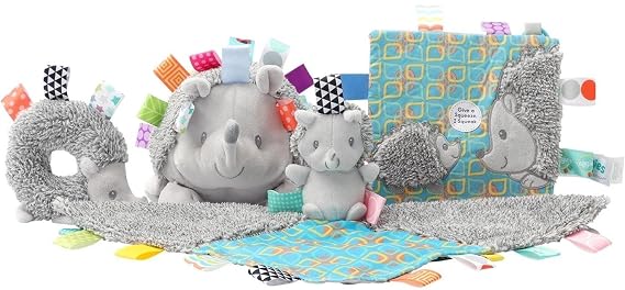 Taggies Taggies Heather Hedgehog Character Blanket