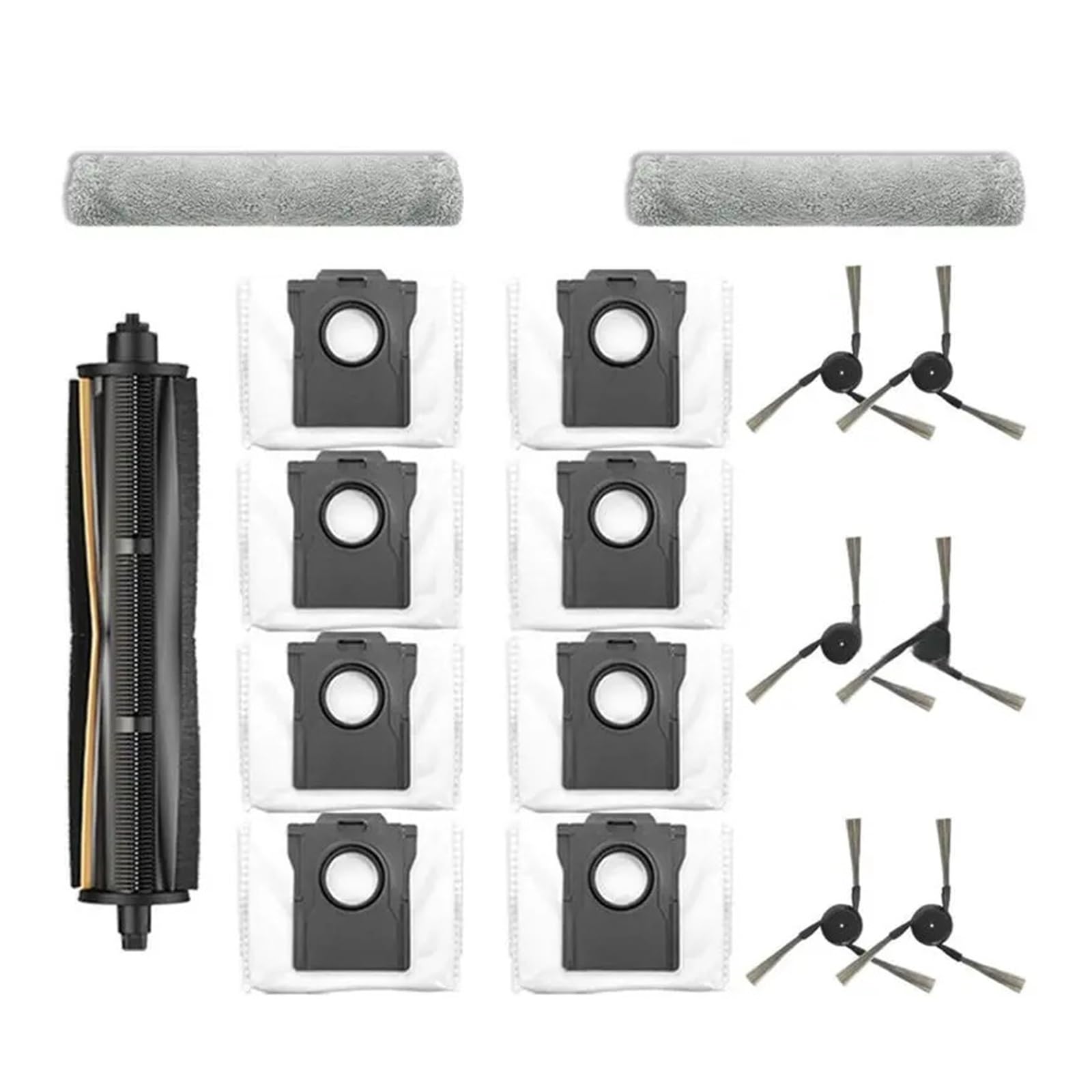 Generisch Bürstenwalzen-Moppfilter-Set, Kompatibel for Mova