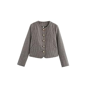 Womens Grey High Rise Knee-Length Solid Cotton Skirt and Jacket Two-Piece Set for Women All Ages