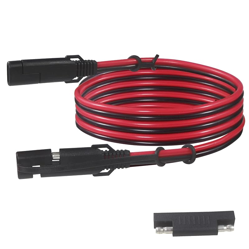 Cabo de Extensão SAE para SAE 16 AWG com Adaptador de Inversão de Polaridade, 91,4 cm, 2 Pinos SPARKING