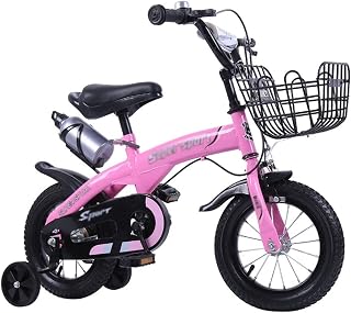 LiRuiPengBJ Children's bicycle Kids Bike with Detachable Training Wheels for 2-9 Years Old Boy and Girl 12 14 16 18 Inch Kids Bicycle with Training Wheels Kickstand Portable Outdoor Children Bicycle