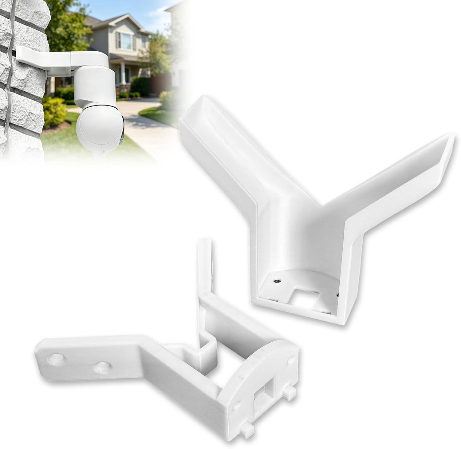 Corner Mount Bracket Compatible with UniFi G5 / G6 PTZ | Outdoor Security Camera Corner Mount | Building Corner Angle Bracket | Weather Resistant Camera Accessory | Easy to Install