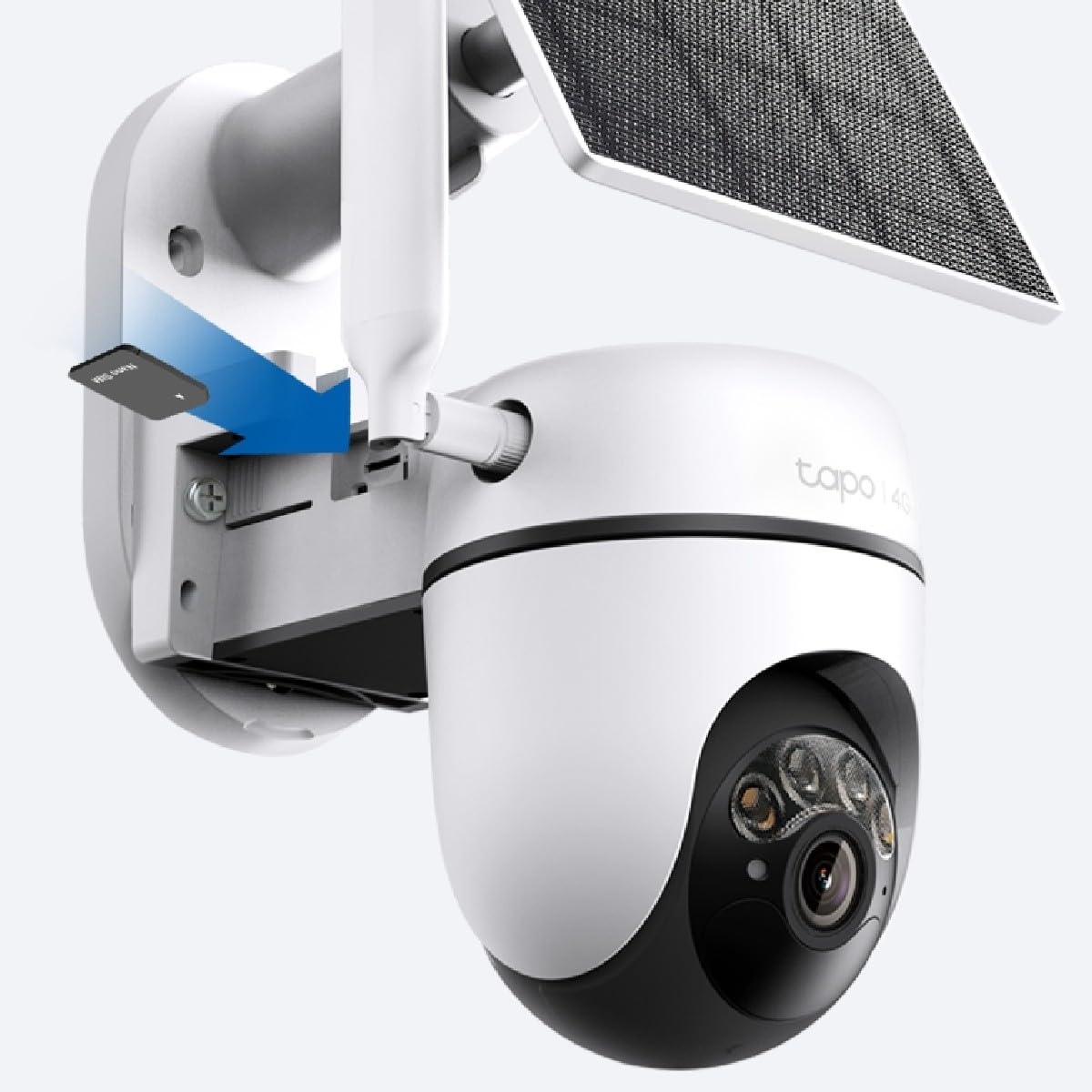 TP-Link Fotocamera di sicurezza con pannello solare IP Tapo C615G LTE 4G Dome 3MP 2.8mm Esterno IP65