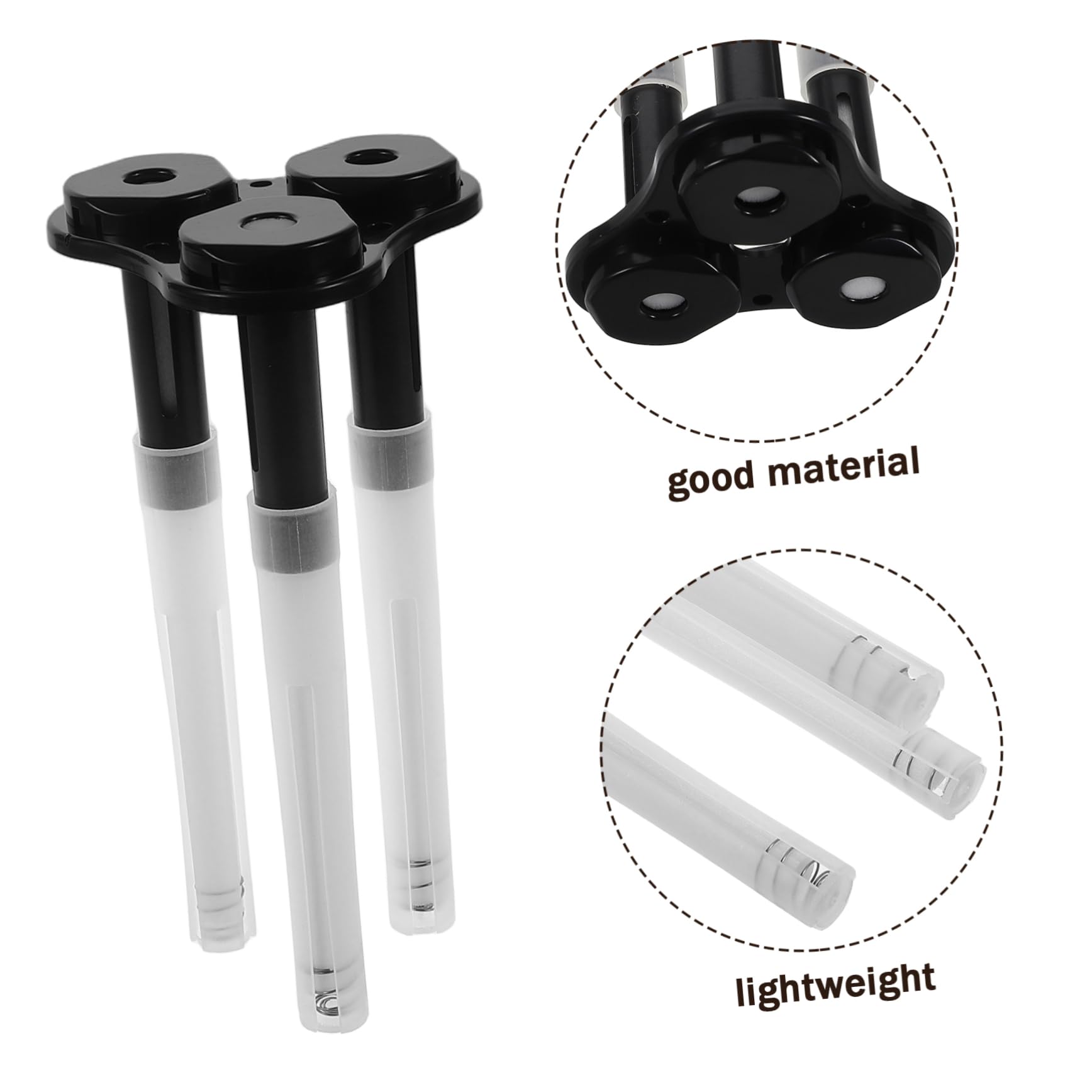 OKUMEYR USB Mini Humidifier Atomizer Holder Portable Plastic Bracket with Four Spray Nozzles for DIY Aromatherapy Desktop Car and Travel Use Enhances Air Quality and Moisture