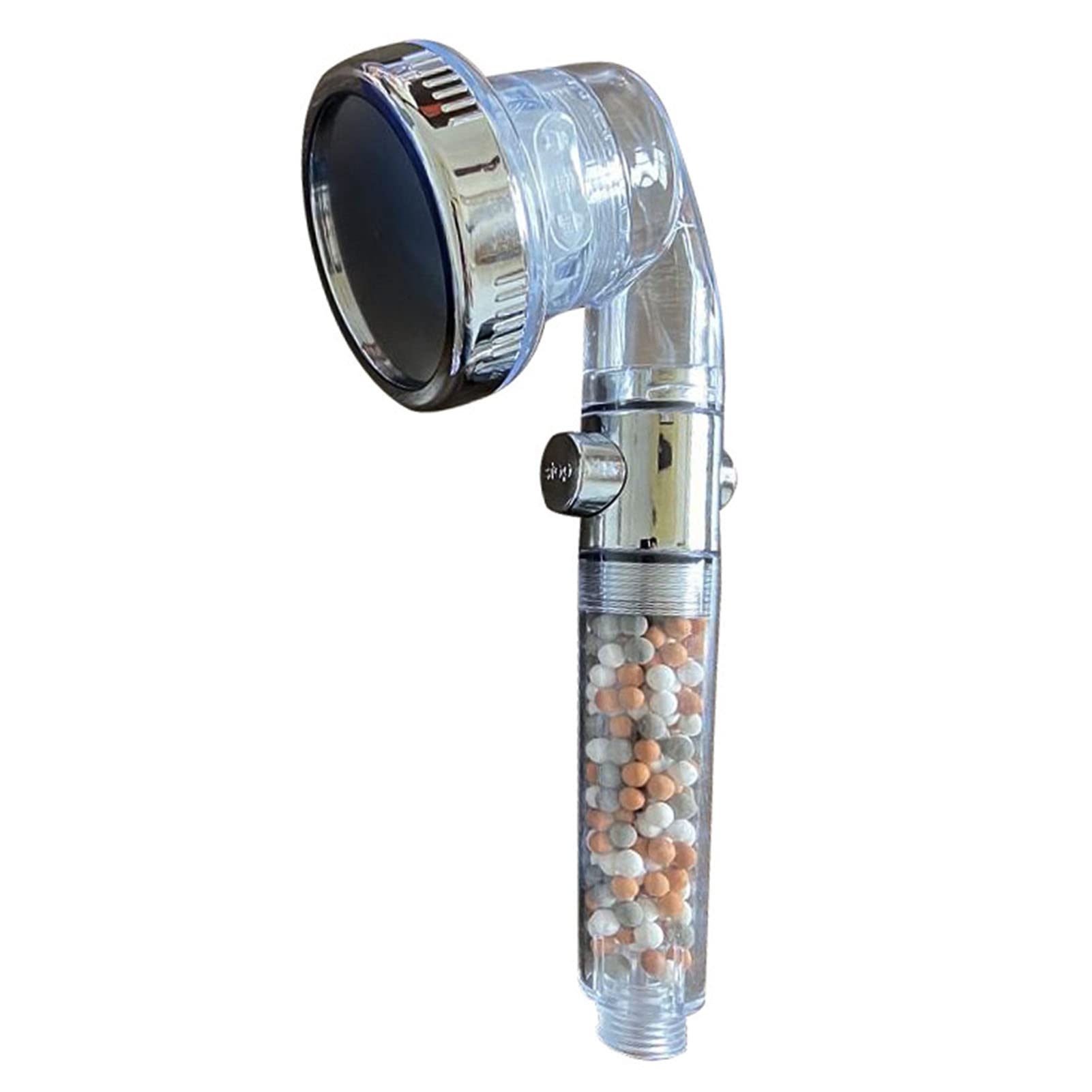 Douche à main haute pression avec bouton d'arrêt et jet ajustable - 8