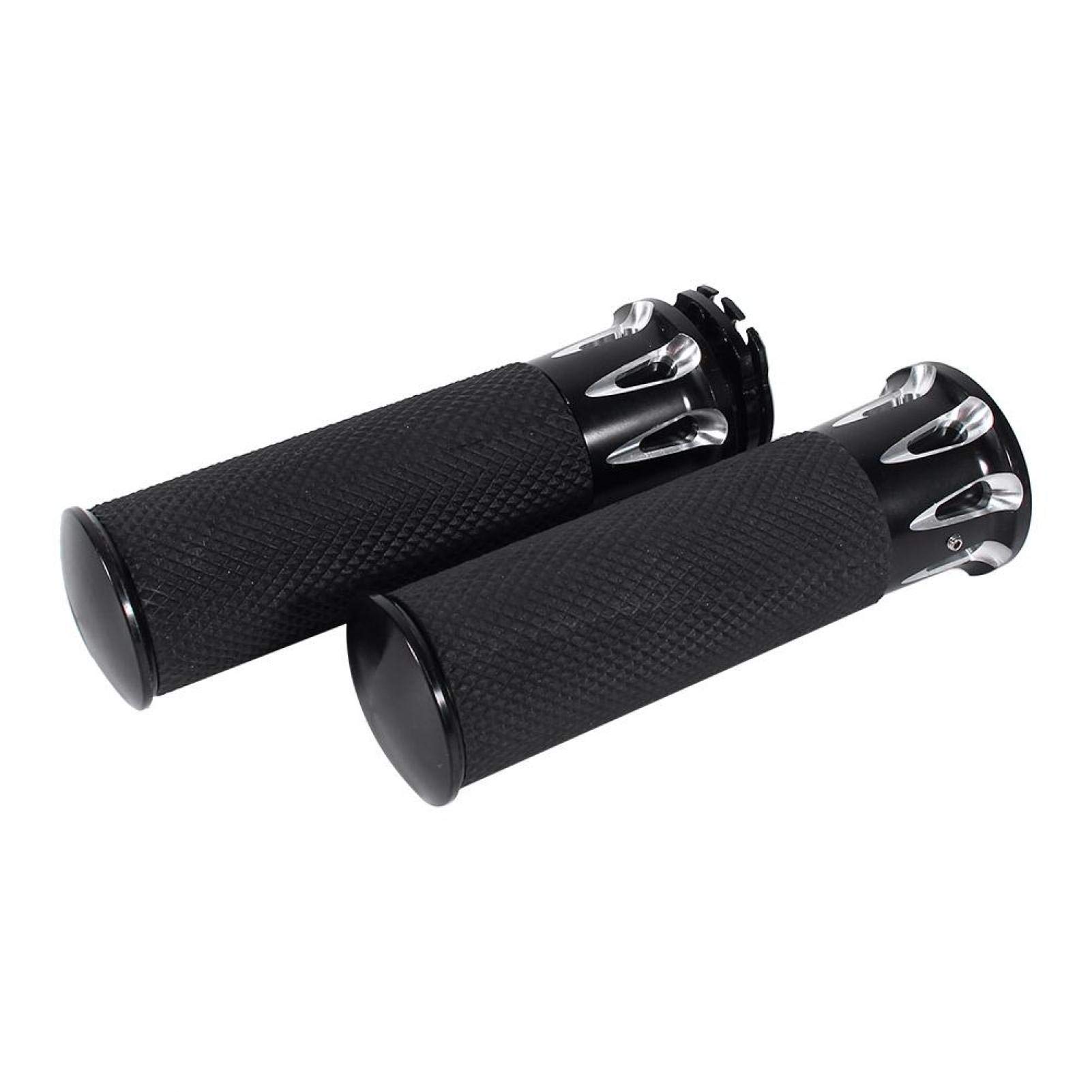 Yctze Puños Manillar CNC 1" 25mm para Harley Davidson Sportster XL883 XL1200 48 2004-2015 - Moto Custom