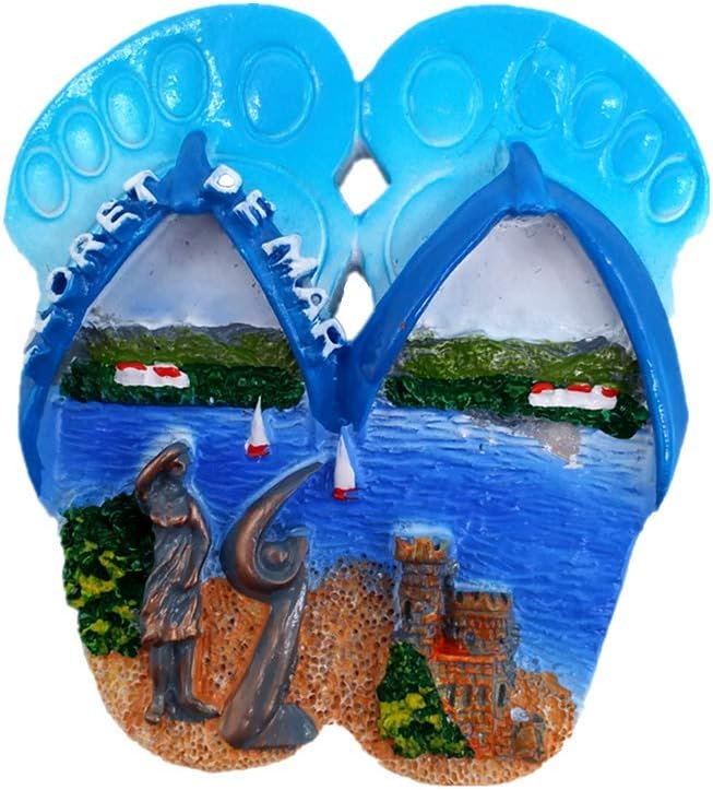 Amazon.de: 3D Lloret de Mar Spanien Kühlschrankmagnet, Reise-Souvenir ...