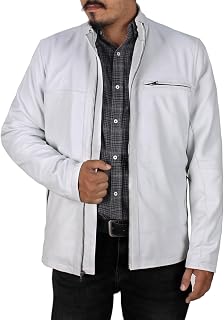 Laverapelle Men's Genuine Lambskin Leather Jacket (Black, Classic Jacket) - 1501135