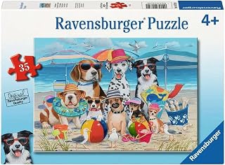 Ravensburger Beach Buddies 35 Piece Puzzle - Kid-Friendly Design | Perfect Interlocking Fit | Ideal for Ages 4 and Up | Great for Developing Skills