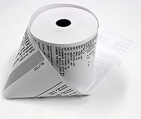 Vista 3 de Rollos de papel para impresora de cocina, 3 rollos de papel de unión de 1 capa, 50 rollos de papel de impresora sp700, funciona para TM-U300