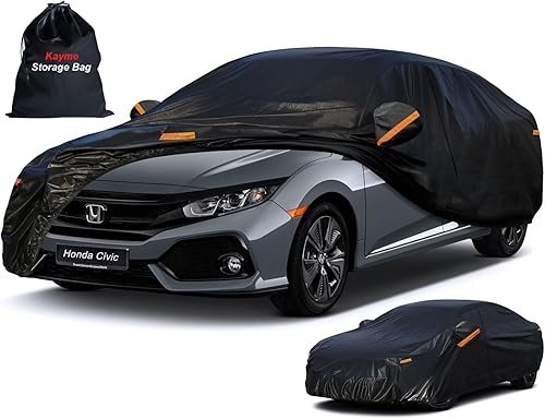 Miniatura 57 de Kayme - Cubierta de 7 capas para camioneta, resistente e impermeable para todo tipo de clima, para el aire libre, protección contra la lluvia, sol