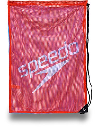 Speedo(スピード) バッグ メッシュバッグ L 水泳 ユニセックス SD96B08 レッド/ジャパンブルー