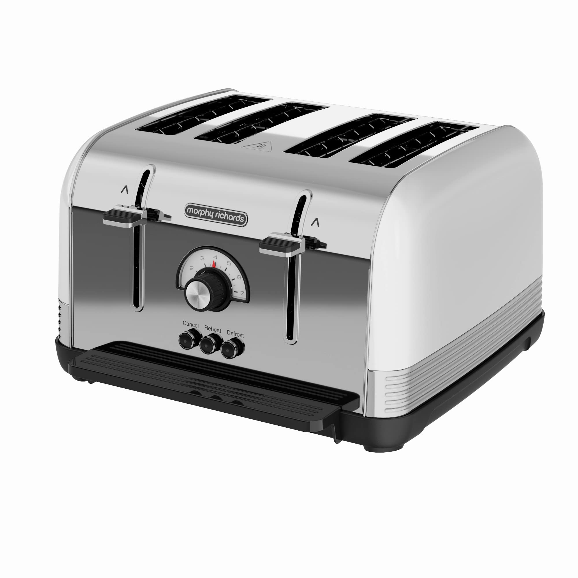 Morphy Richards240332 Venture Retro 4 Slice Toaster White