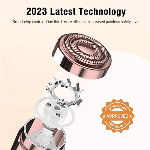 Miniatura 2 de Depilación facial para mujeres, dispositivo de depilación (2023), removedor de pelo recargable para mujeres, removedor de vello facial para cara,
