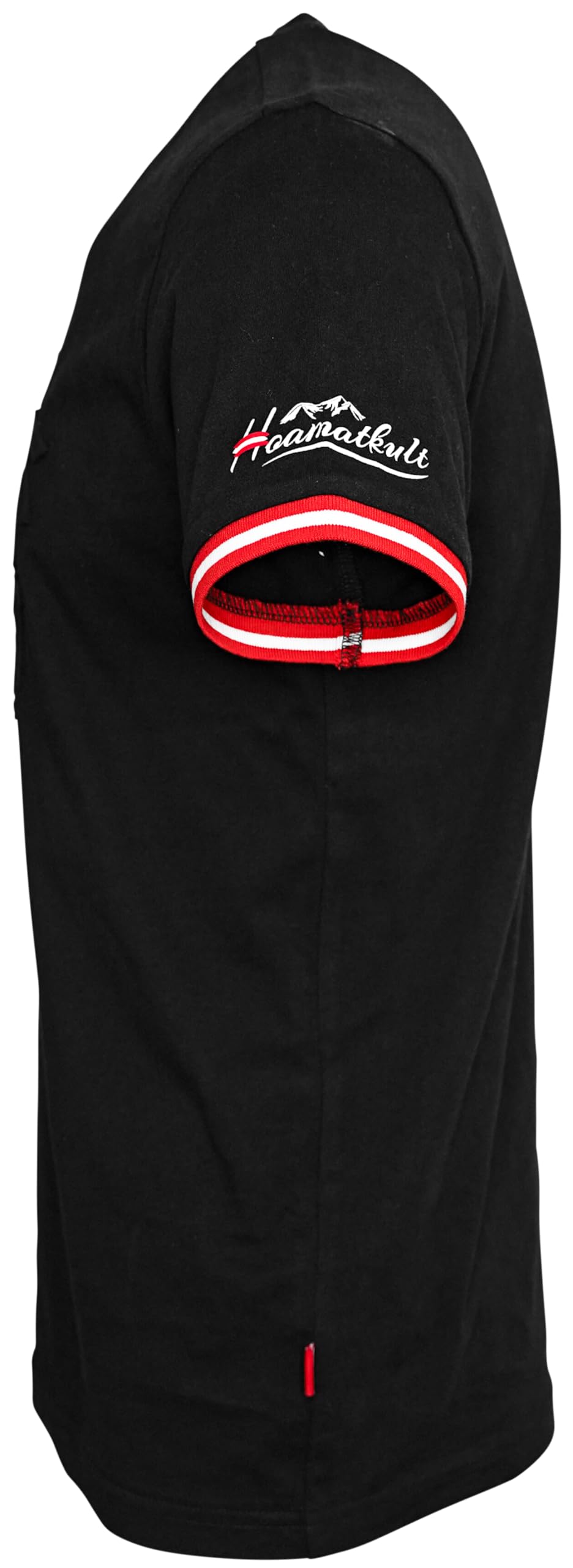 3D Österreich Adler T-Shirt Schwarz Herren - Atmungsaktiver Stoff, Perfekte Passform, Hochwertiger Druck, Pflegeleicht und Langlebig, Tolles Geschenk für Adler-Fans (S, Schwarz)