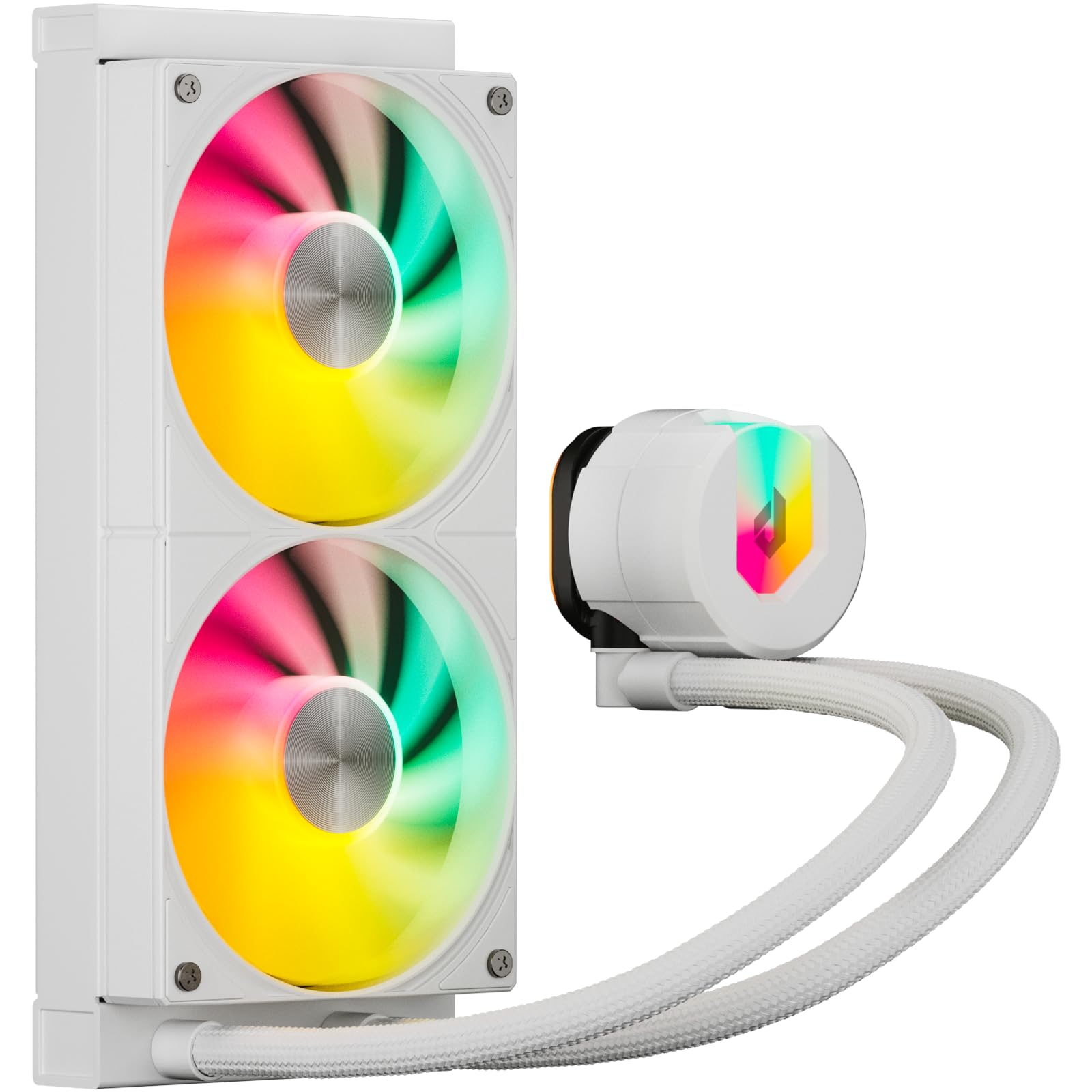 Amazon.co.jp: upHere 簡易水冷ARGB CPUクーラー 240mmラジエーター