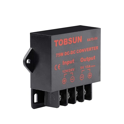 Miniatura 2 de Convertidor CC Regulador reductor 5V Regulado Fuentes de alimentación Convertidor de transformador (5V 15A 75W)