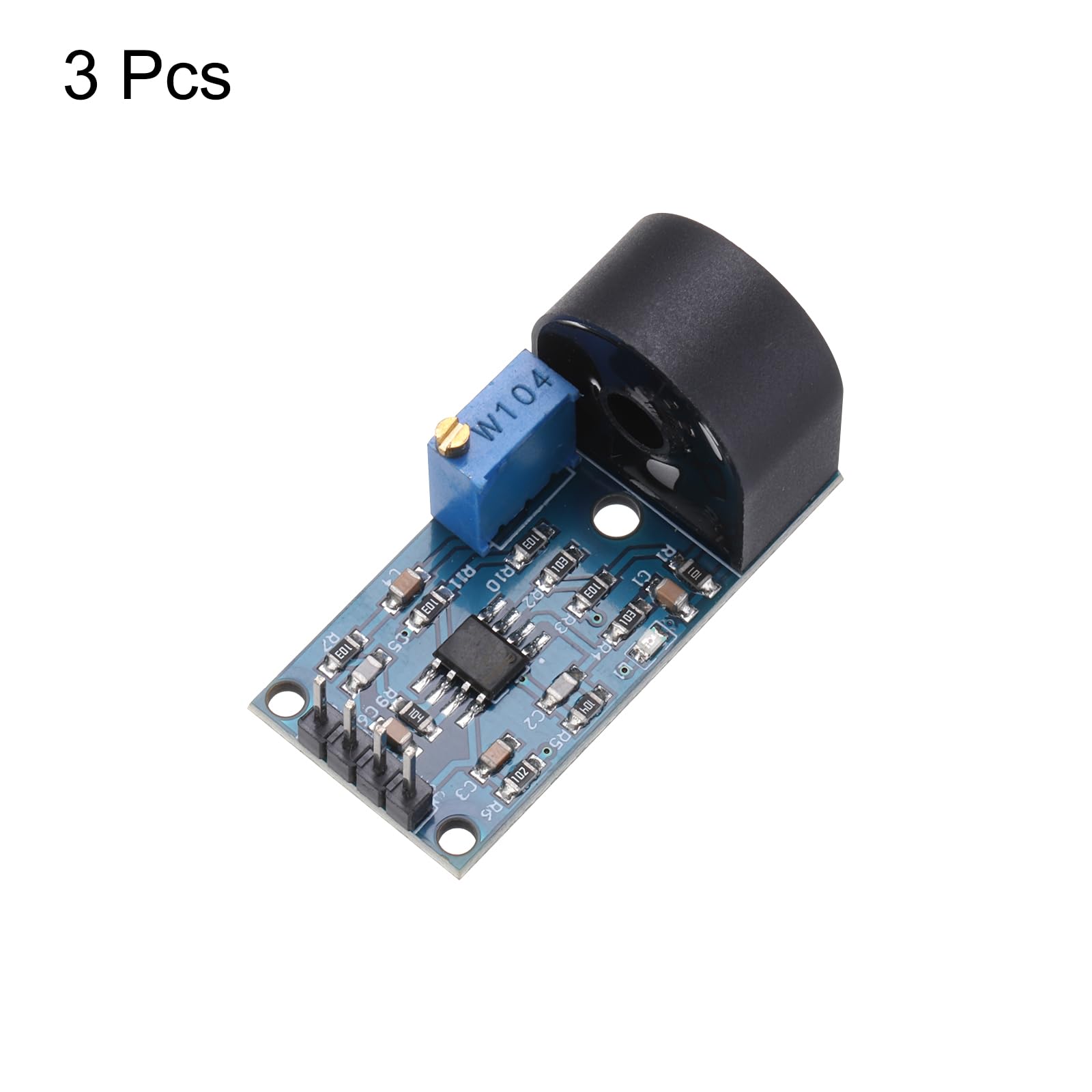 AC Current Sensor Module 3pcs ZMCT103C 5A - Hall Effect Analog Output ...