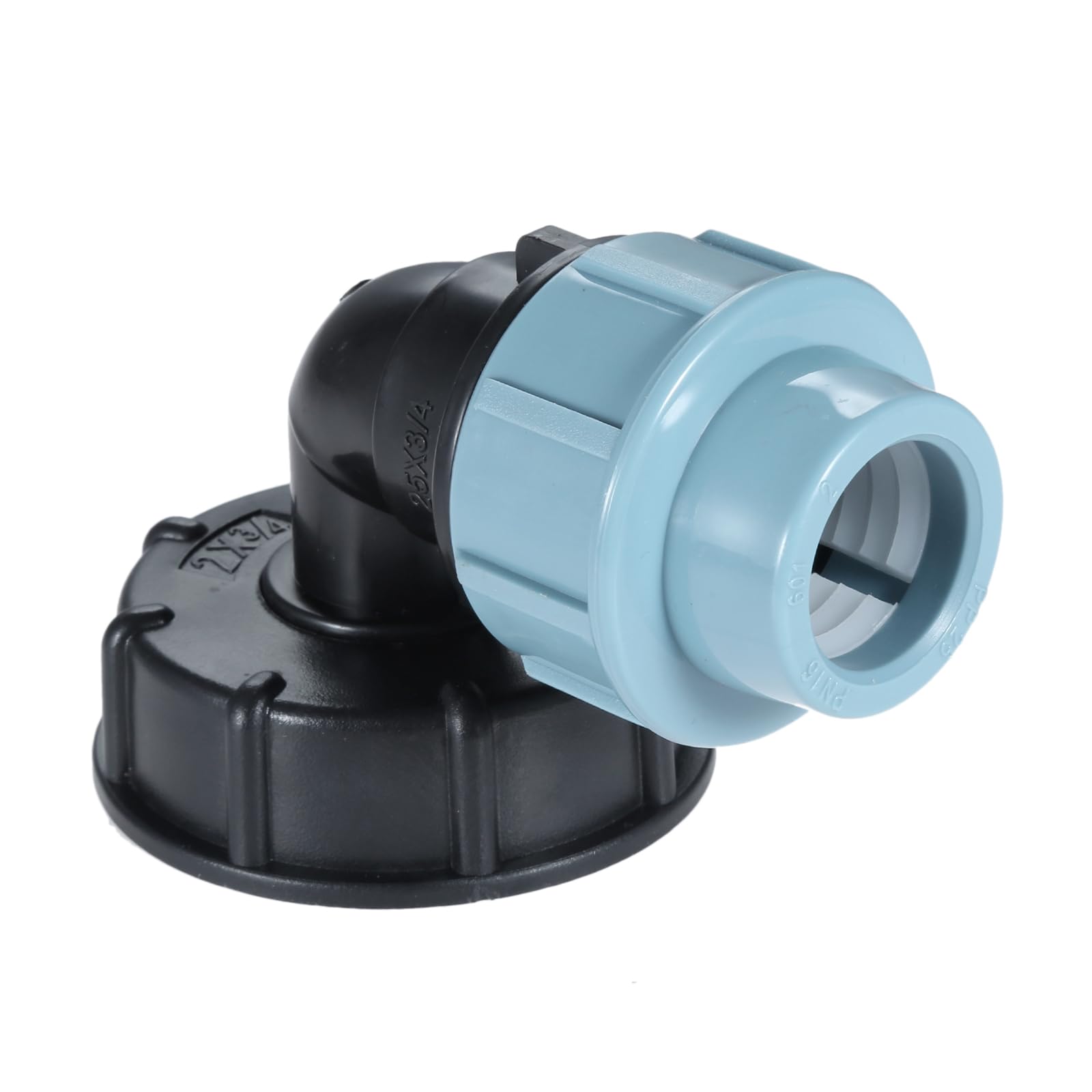 MiJunHD IBC Water Tank Pipe Elbow Outlet 32mm Joints Garden Water Connectors Tank Adapter For Tank Elbow Outlet Watering Irrigation Adapter Tool