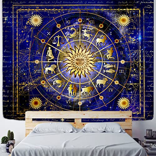 Tenture murale planète hippie pour créer un coin méditation bohème