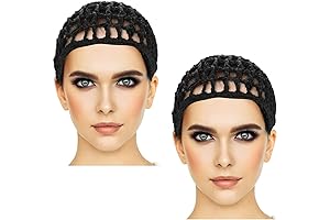 Etercycle Crochet Hair Net for Effortless Hair Wrapping